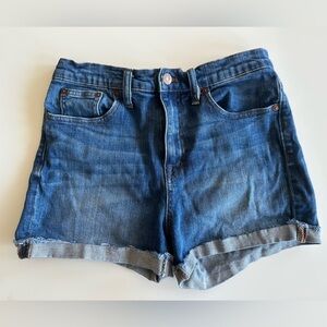 Madewell Cuffed Denim Shorts